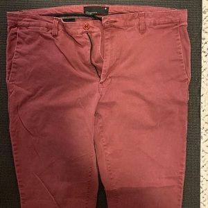 Tavik Slim Fit Maroon Chino/Khaki pants